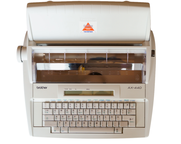 Brother AX-440 elektrische Schreibmaschine Korrekturfunktion + Display (Deutsch)